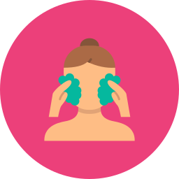 tratamento facial Ícone