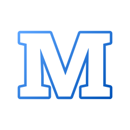 Letter m icon