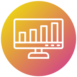 gráfico de barras icono