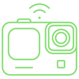 Action camera icon