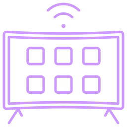 Smart tv आइकन