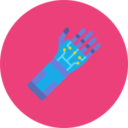 Bionic arm icon