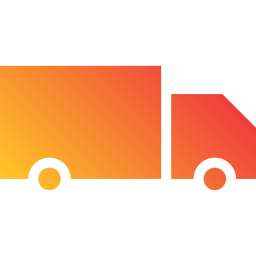 camión de reparto icono