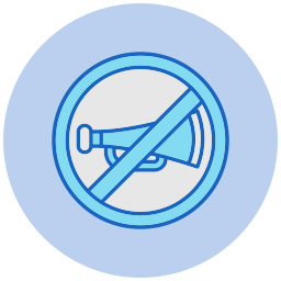 No horn icon