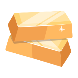 Gold ingot icon