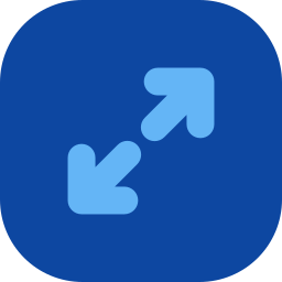 확장 화살표 icon