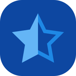 Half star icon