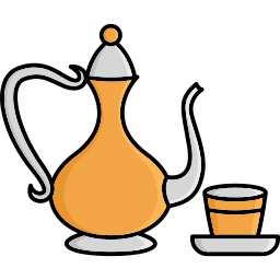 café árabe Ícone