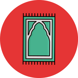 gebedsmat icoon