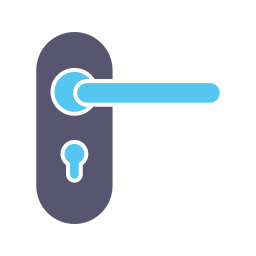 Door lock icon