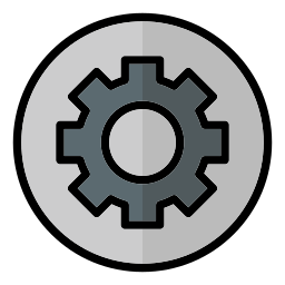 icono de engranaje de configuración icono