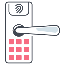 Smart door icon