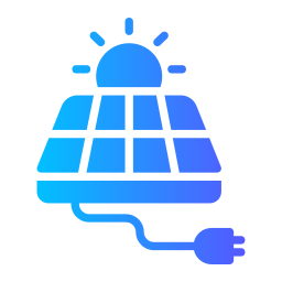 Solar panel icon