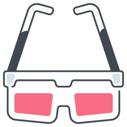gafas de laboratorio icono