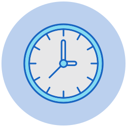 Wall clock icon