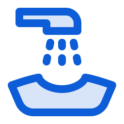 Hair wash sink icon