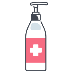 Hand sanitizer icon