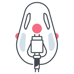 Oxygen mask icon