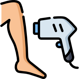 Hair removal icon