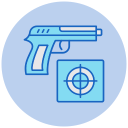 Shooting game icon