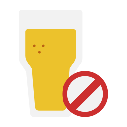 no cerveza icono