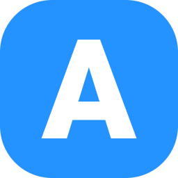 Letter A icon