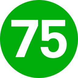 75 Ícone