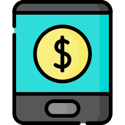 Mobile banking icon