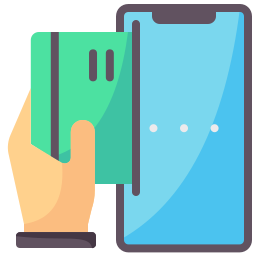 pagamento mobile icona