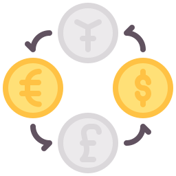 Money exchange icon