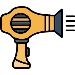 Hair dryer icon