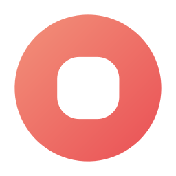 botón detener icono