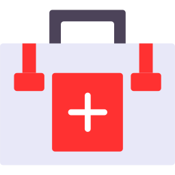 First aid kit icon