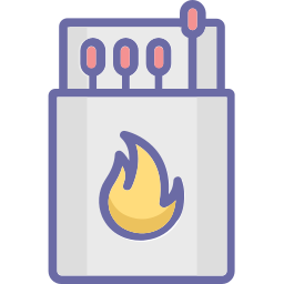 Flaming icon