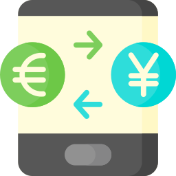 cambio de divisas icono