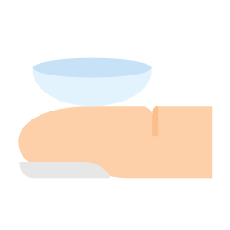 Contact lens icon