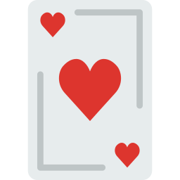 Ace of hearts icon