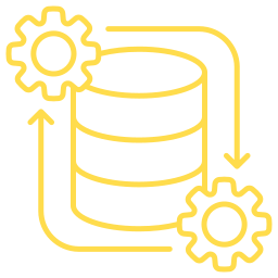 Data processing icon