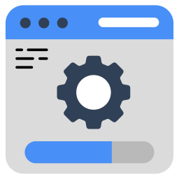 Web settings icon