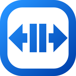 Left and right arrows icon