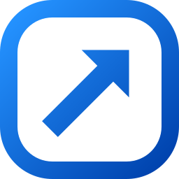 Up right arrow icon