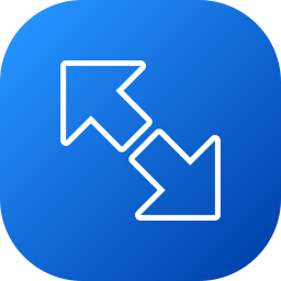 Left and right arrows icon