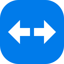 links en rechts pijlen icoon