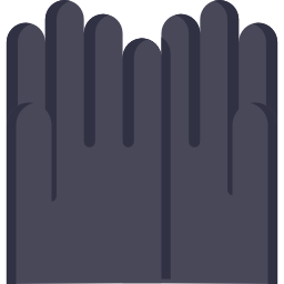 guantes de cuero icono
