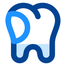 Dental filling icon