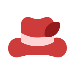 cappello fedora icona