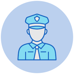 Security officer icon