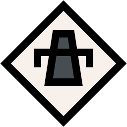 segno autostradale icona