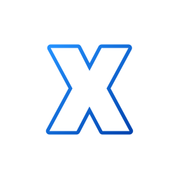 Letter x icon