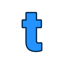 Letter T  icon